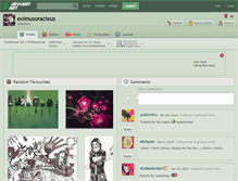 Tablet Screenshot of eximusoracleus.deviantart.com