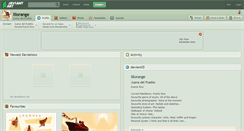 Desktop Screenshot of lilorange.deviantart.com
