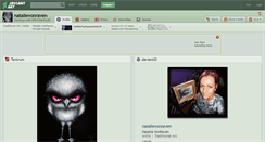 Desktop Screenshot of natalievonraven.deviantart.com