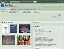 Tablet Screenshot of grove-street.deviantart.com