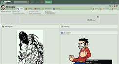 Desktop Screenshot of dhinking.deviantart.com