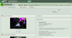Desktop Screenshot of photosbyjustin.deviantart.com