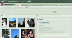 Desktop Screenshot of i-heart-gummi-bears.deviantart.com