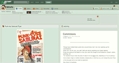 Desktop Screenshot of bekuhz.deviantart.com