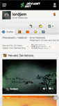 Mobile Screenshot of lordjem.deviantart.com