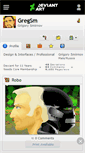 Mobile Screenshot of gregsm.deviantart.com