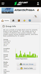 Mobile Screenshot of antarcticpress.deviantart.com