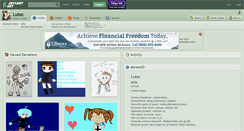 Desktop Screenshot of lutec.deviantart.com