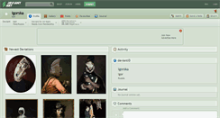 Desktop Screenshot of igorska.deviantart.com