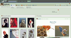 Desktop Screenshot of caccio-art.deviantart.com