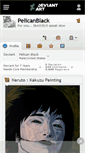 Mobile Screenshot of pelicanblack.deviantart.com