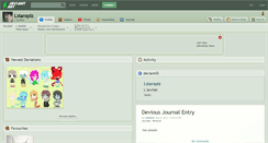 Desktop Screenshot of lstareplz.deviantart.com