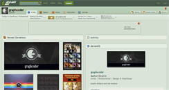 Desktop Screenshot of graphcoder.deviantart.com