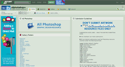 Desktop Screenshot of allphotoshop.deviantart.com