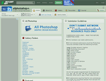Tablet Screenshot of allphotoshop.deviantart.com
