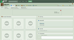 Desktop Screenshot of bdawson.deviantart.com