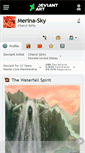 Mobile Screenshot of merina-sky.deviantart.com
