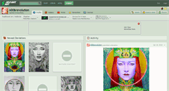 Desktop Screenshot of n00brevolution.deviantart.com