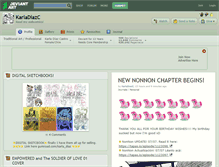 Tablet Screenshot of karladiazc.deviantart.com