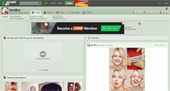 Desktop Screenshot of heroboo.deviantart.com
