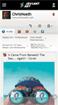 Mobile Screenshot of chrisnoeth.deviantart.com