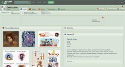Desktop Screenshot of genzi-chan.deviantart.com