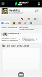 Mobile Screenshot of ms-skinz.deviantart.com