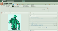 Desktop Screenshot of carnivoroustwinkie.deviantart.com