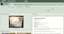 Desktop Screenshot of concertina.deviantart.com