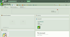 Desktop Screenshot of cool-link-plz.deviantart.com