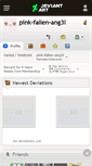 Mobile Screenshot of pink-fallen-ang3l.deviantart.com