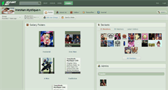 Desktop Screenshot of ironman-mystique.deviantart.com