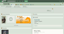 Desktop Screenshot of paradoxhigh.deviantart.com