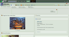 Desktop Screenshot of effenndee.deviantart.com