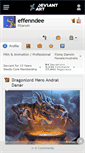 Mobile Screenshot of effenndee.deviantart.com