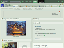 Tablet Screenshot of effenndee.deviantart.com