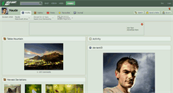 Desktop Screenshot of naude.deviantart.com