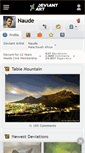 Mobile Screenshot of naude.deviantart.com