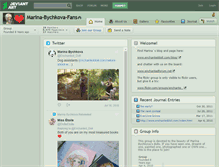 Tablet Screenshot of marina-bychkova-fans.deviantart.com