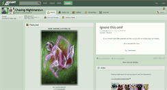 Desktop Screenshot of chasing-nightmares.deviantart.com