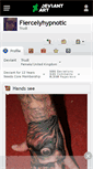 Mobile Screenshot of fiercelyhypnotic.deviantart.com