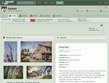 Tablet Screenshot of nazkam.deviantart.com
