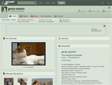 Tablet Screenshot of genko-shashin.deviantart.com