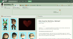 Desktop Screenshot of mariogamer-159.deviantart.com