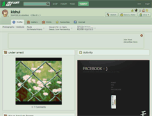 Tablet Screenshot of kishui.deviantart.com