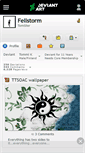 Mobile Screenshot of fellstorm.deviantart.com