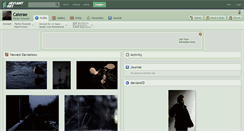Desktop Screenshot of calerae.deviantart.com
