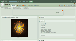 Desktop Screenshot of capitan18.deviantart.com