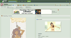 Desktop Screenshot of manjuu.deviantart.com