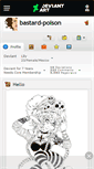 Mobile Screenshot of bastard-poison.deviantart.com